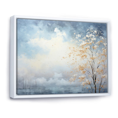 " Clouds Canopy Pointillism Landscape II "