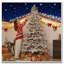 Arbre de Noël artificiel givré 7,5 pi-1794964660