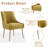 13'' H Velvet Upholstered Side Chair-170144221