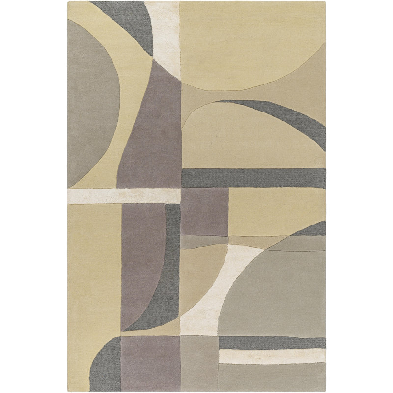 Mirijela Performance Abstract Indoor Rug, Rectangle 5' x 7'6"