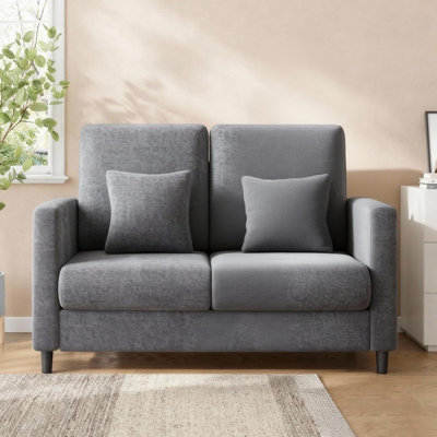 Fauteuil d'appoint 51 po, causeuse en chenille et canapé