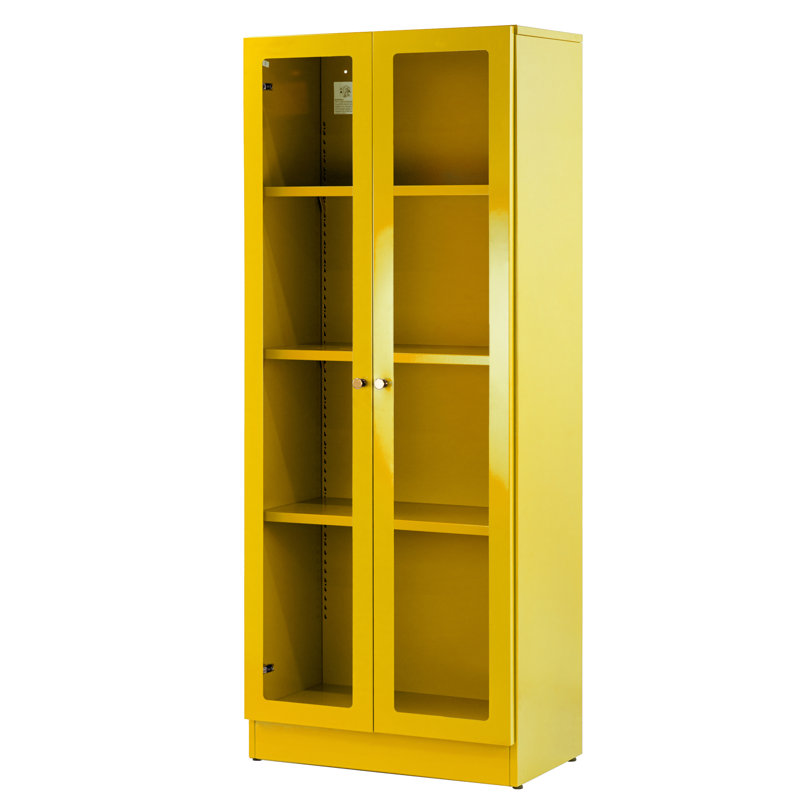 Armoire de rangement à 3 tablettes Harville, Jaune