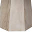 Jansen 48-Inch Round Reclaimed Pine Light Wash Pedestal Dining Table