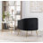 Mariantonietta Velvet Barrel Chair-63325008