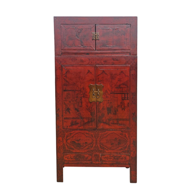 Solid Wood Accent Cabinet