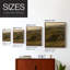 Golden Fog I, reproduction encadrée - bois massif-1948107528-1948107533