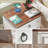 Farmhouse Nightstand With Wireless Charging Station