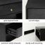 Reni Solid Wood 1- Drawer Floating Nightstand-928158446