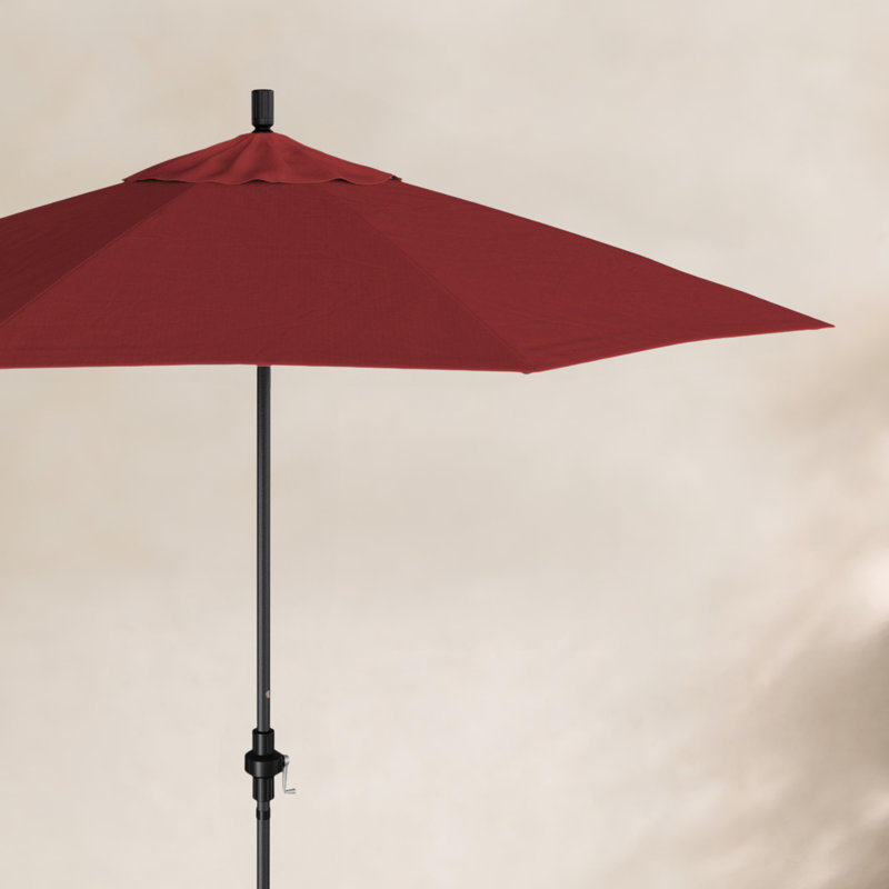 Parasol de marché 108 po Savi, Rouge - Pacifica