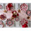 Rosy Check Table Runner