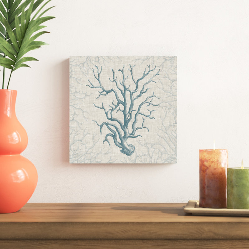 Motif corail II, H 12 po x l 12 po x P 1,25 po