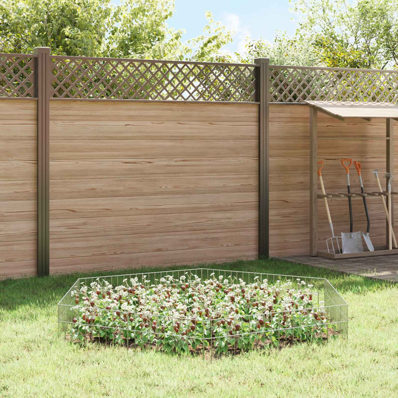 Galvanised Steel Fencing Kits, 30cm H x 50cm W