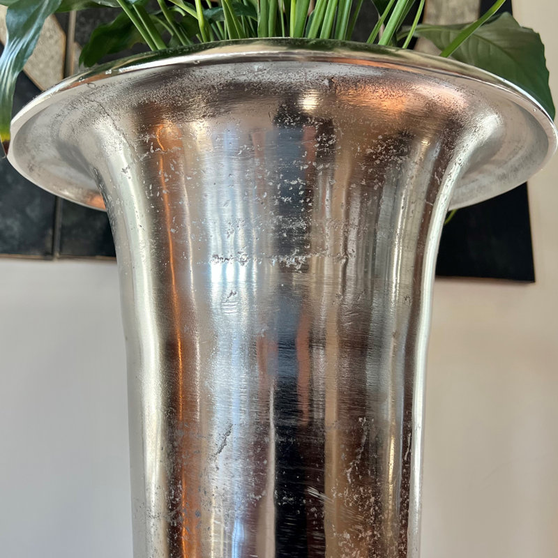 Silver Trophy Vase, 24.75 Inches