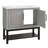 Festival 36" Single Bathroom Vanity with Ceramic Top-Gray-1897145921-1897145923