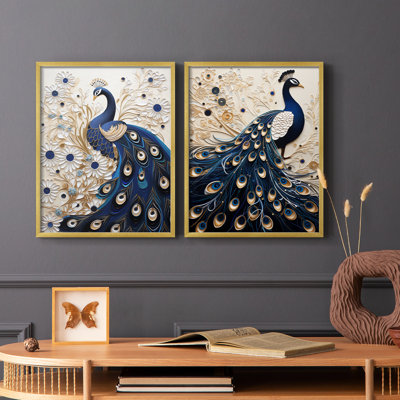 ANIMALS Series CCXLV - reproduction encadrée de qualité supérieure - prête à être accrochée - aucun clou requis - aucun clou requis