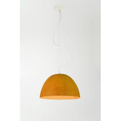 Luna 1 - Light White Dome Pendant
