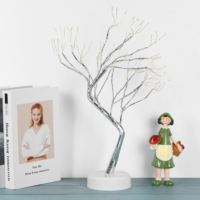 Bonsaï avec éclairage à branches et branches