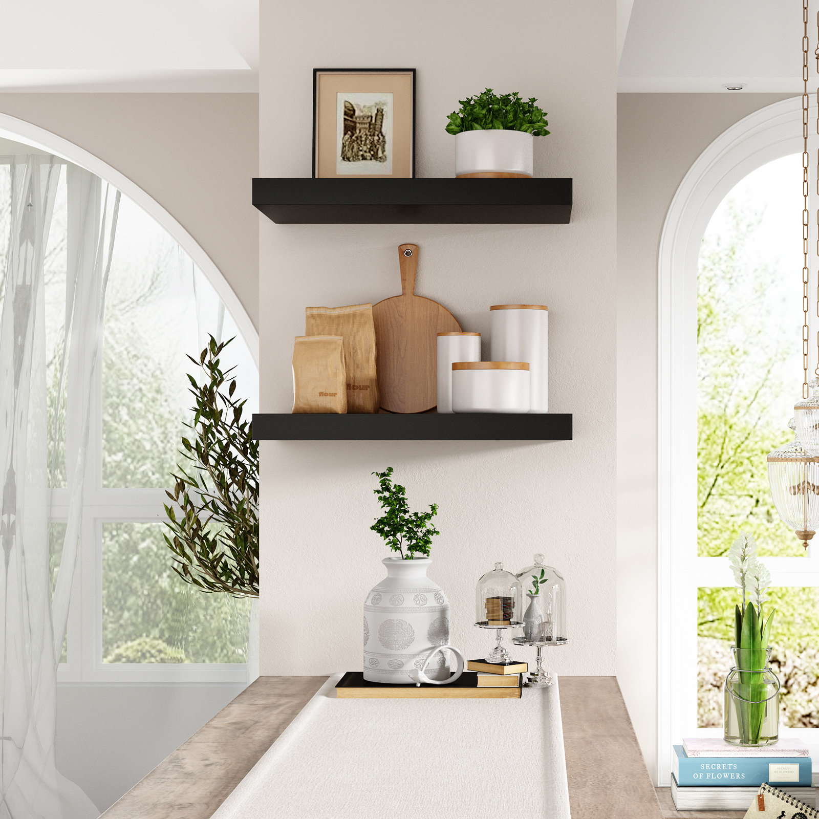 Ebern Designs Critchfield Floating Shelf | Wayfair