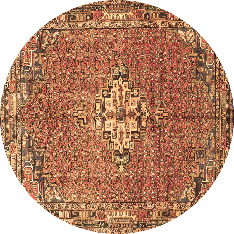 Oriental Indoor Rug, Round 4'