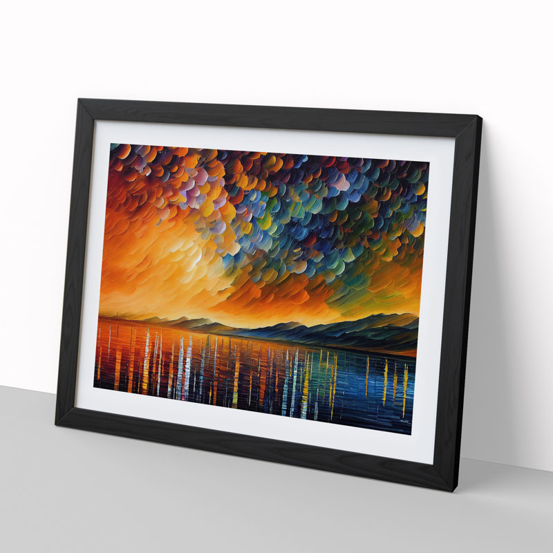 Glowing Lake Vol.2 - Framed Print