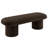 Orla Performance Velvet Bench In Taupe-106273826