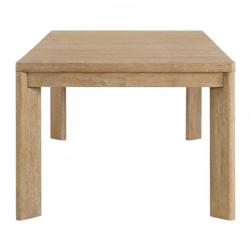 Brown Dining Table With Leaf