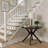 Muhsina Cross Leg Round Dining Table (38in x 38in / 966mm x 966mm)-822660513