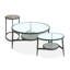 Ensemble de tables basses 3 pièces Nihi