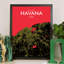 Havana City Map - No Frame Print-1282279167