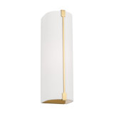 Thom Filicia Bergen 1 Light Bathroom Bedroom Wall Fixture With White Linen Shade
