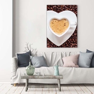 Cup Of Coffee - Wrapped Canvas Print