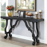 Roolf Flip-top Console Table Black