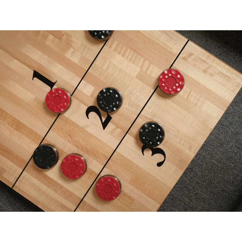 Paula Parsons 12' Shuffleboard Table With Professional Installation