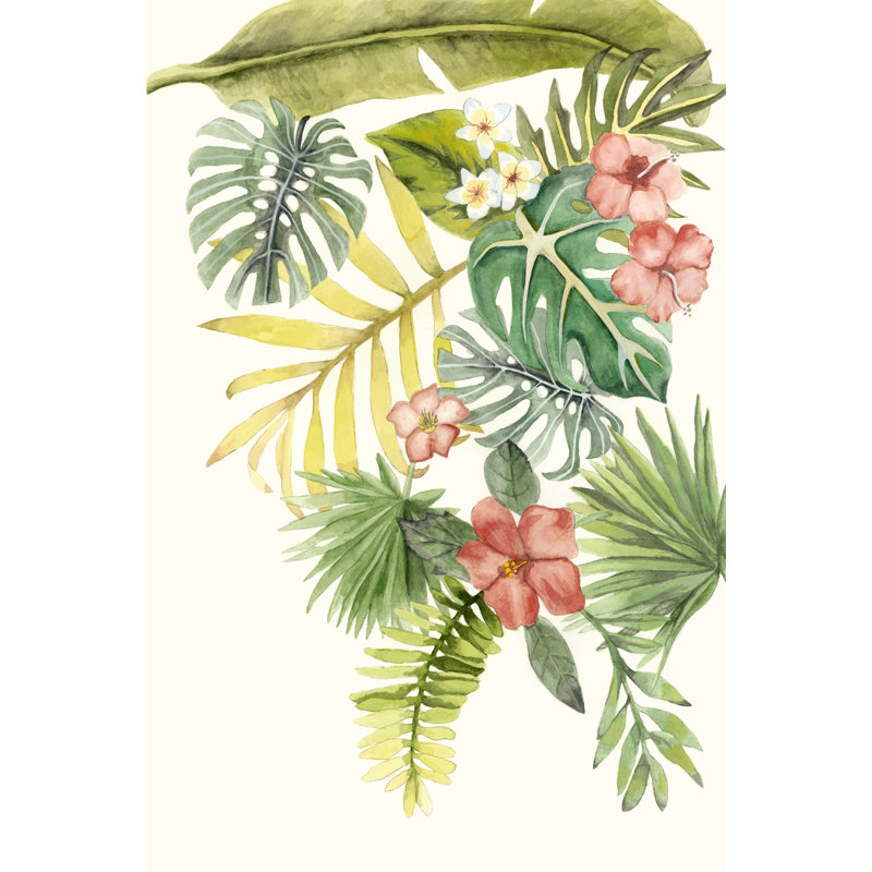 Soft Tropics I by Naomi McCavitt - Wrapped Canvas Painting, 91 cm H x 61 cm W, Wrapped Canvas