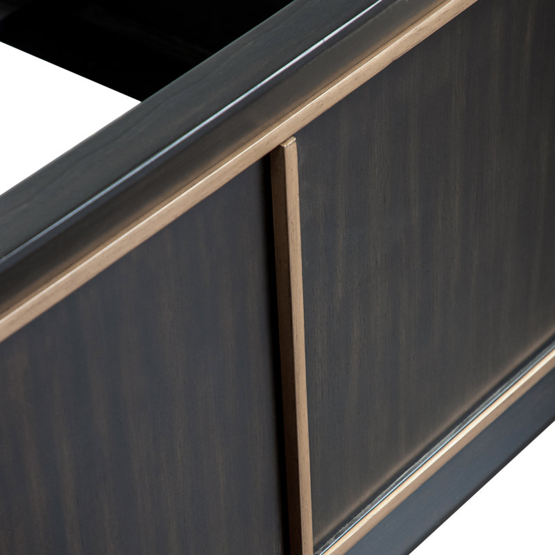 Lit en bois Diane moderne, Queen