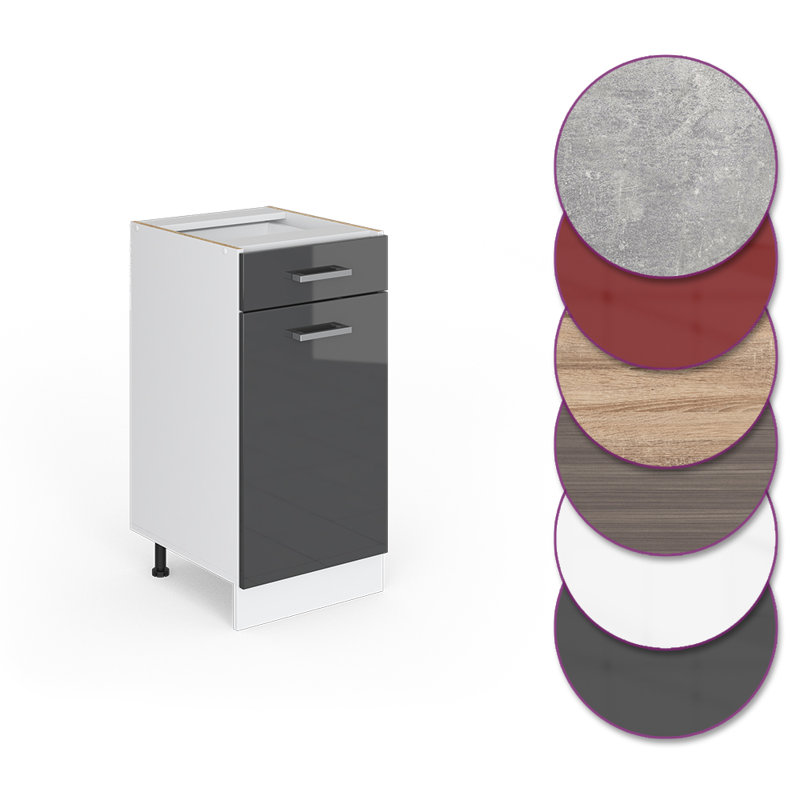 Melike Matte Base Unit