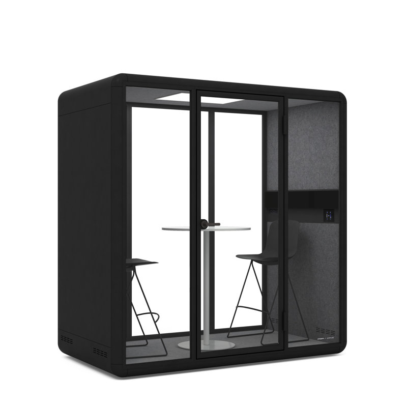 Porte-clés, ensemble de tables debout Tucker, Noir, noir, noir, noir