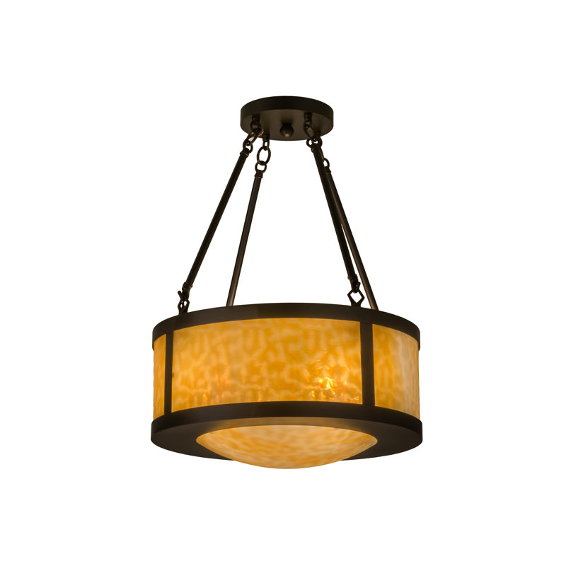 4 - Light Semi Flush Mount