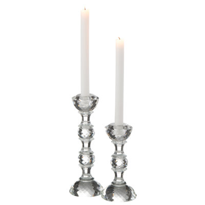 Crystal Tabletop Candlestick