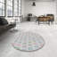Tapis gris/beige à motifs-1377426977