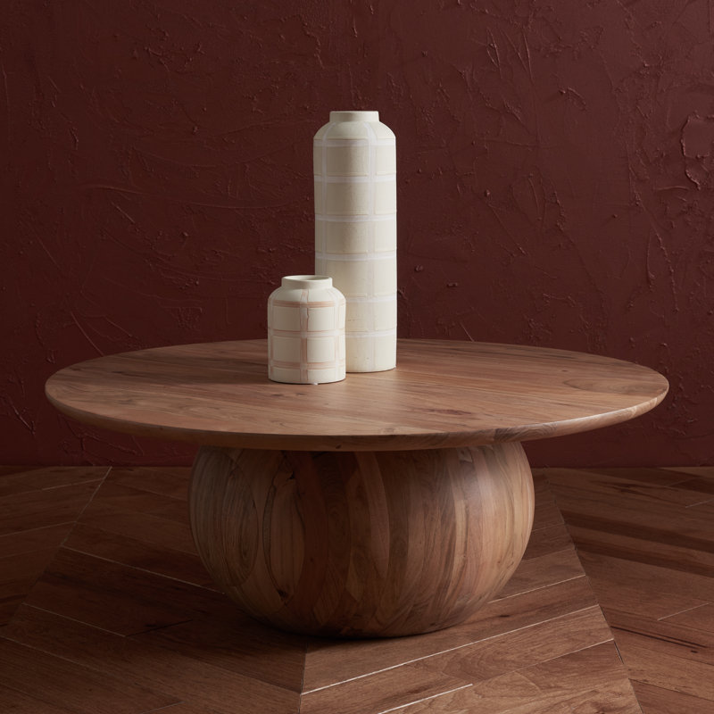 Gabribella Solid Wood Coffee Table, Black