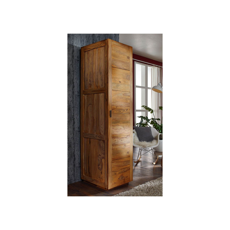 1 Door Solid Wood Wardrobe