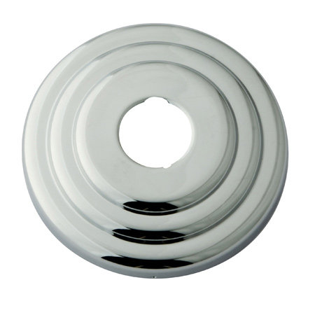 Écusson décoratif en laiton, Chrome poli