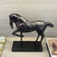 War Horse Shrink Model Sculpture Office Desktop Art Creative Figures Bedroom Resin Animals Luxury Accessories-424399833