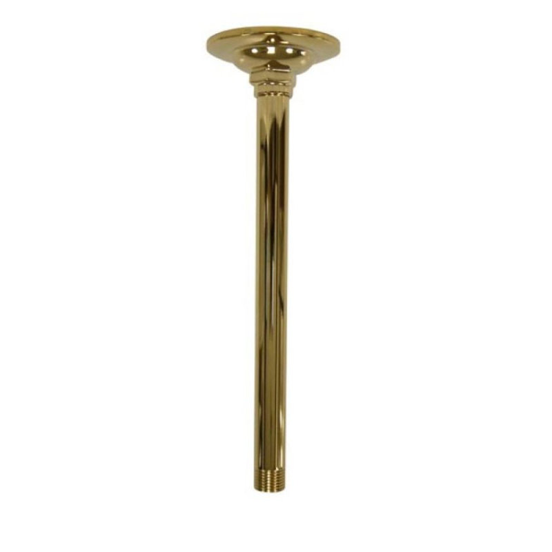 10" Ceiling Supply, Polished Brass