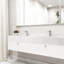 Robinet de salle de bain à poignée simple Dunn -69840066