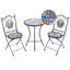 Aalijah Round 3 - Piece 2 - Person 60Cm L Outdoor Bistro Set