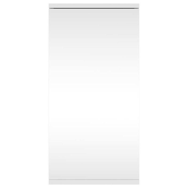 Aheed Framed Mirrored Bathroom Cabinets, White