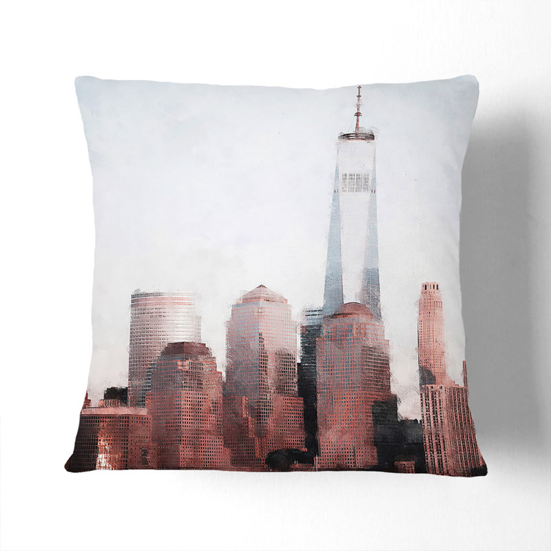 Square Throw Cushion, 55cm H x 55cm W x 20cm D