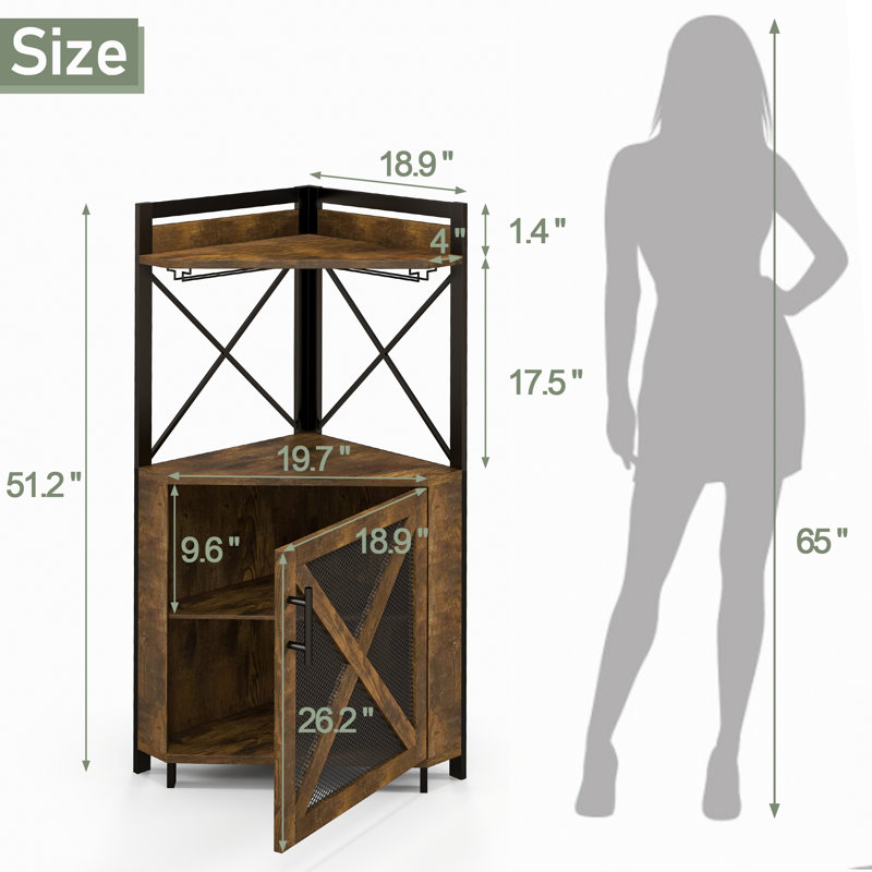 Pippin 18.9'' Bar Cabinet